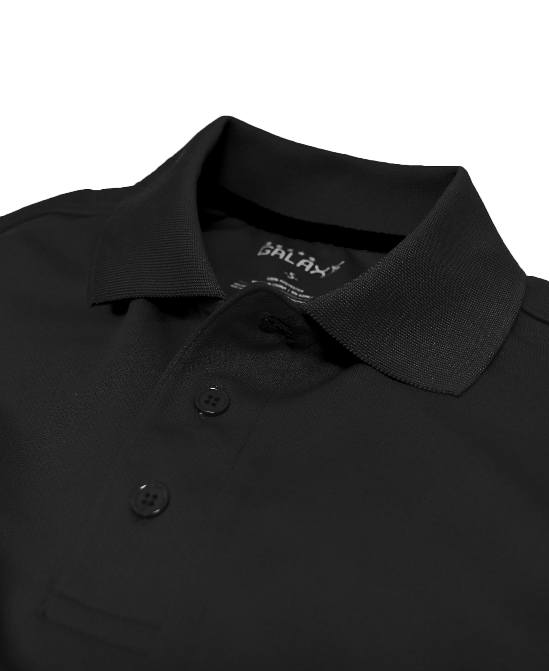 5-Pack Men's Short Sleeve Polo Shirts – Moisture-Wicking, Stretch Knit, Tagless, Regular Fit for All-Day Comfort